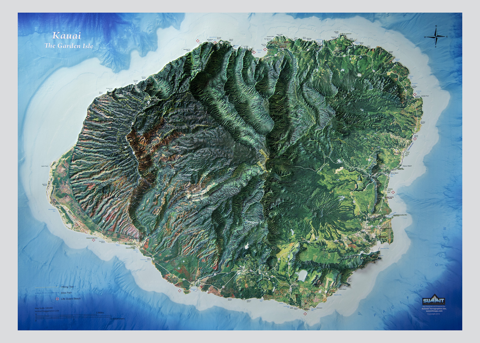 Kauai Hawaii Earth Map DSC 2439 2 